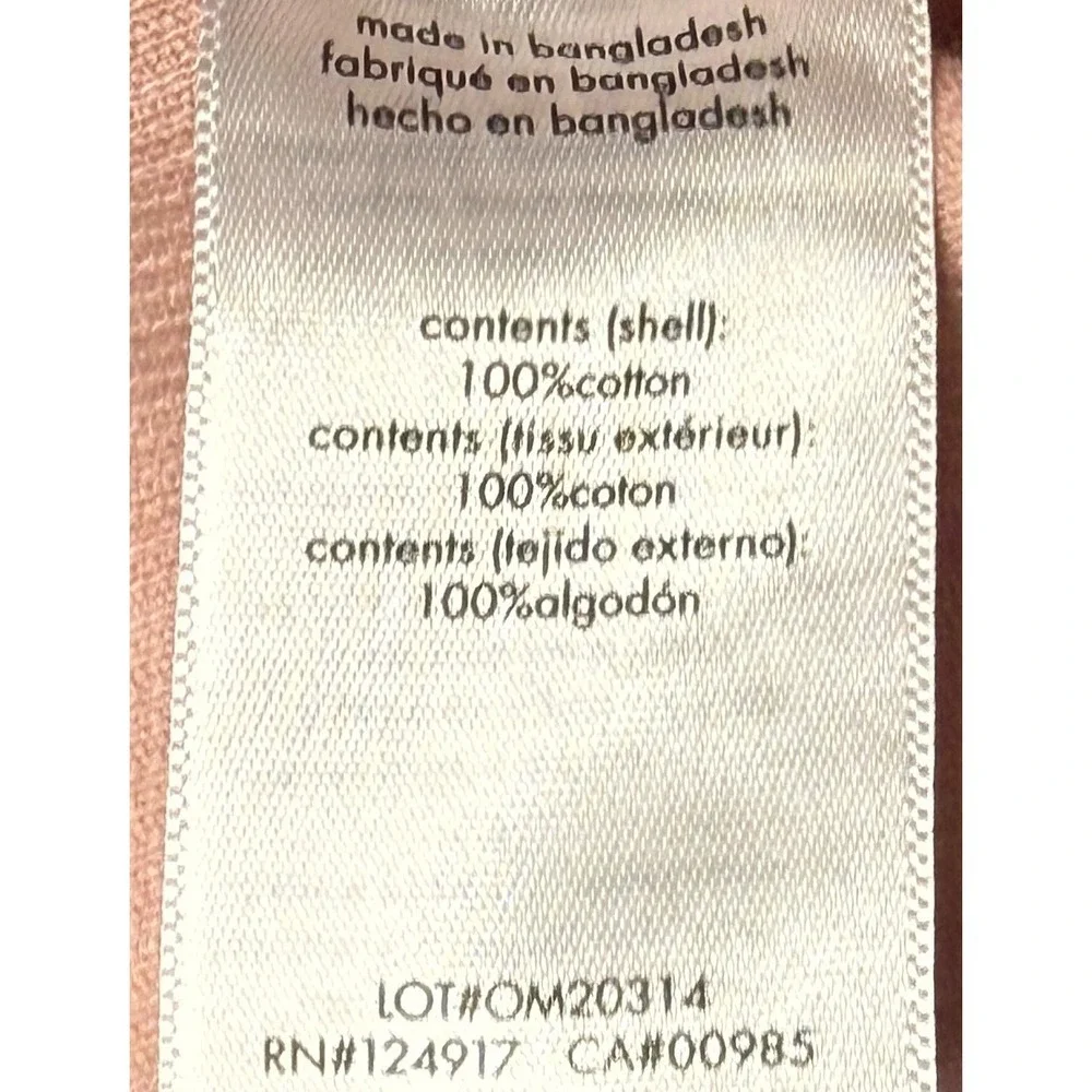 Onia Men's Pink  Drawstring Waist Corduroy Pattern Shorts Size XXL‎